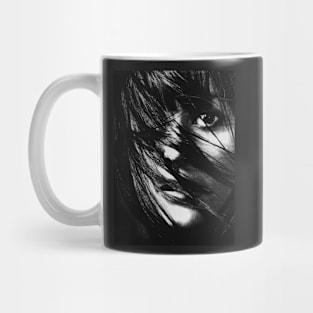 Woman, Girl, Fashion art, Fashion print, Scandinavian art, Modern art, Wall art, Print, Minimalistic, Modern Mug